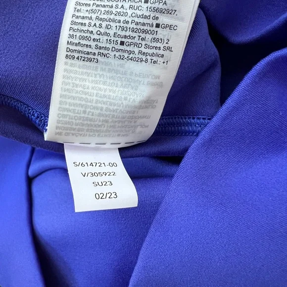 NWT Athleta Salutation Stash High Rise 16.5” Skort in Dark Lapis Blue, 2X